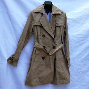 (Barely Worn)GAP Classic Trench Coat Women Size: XS/Tan